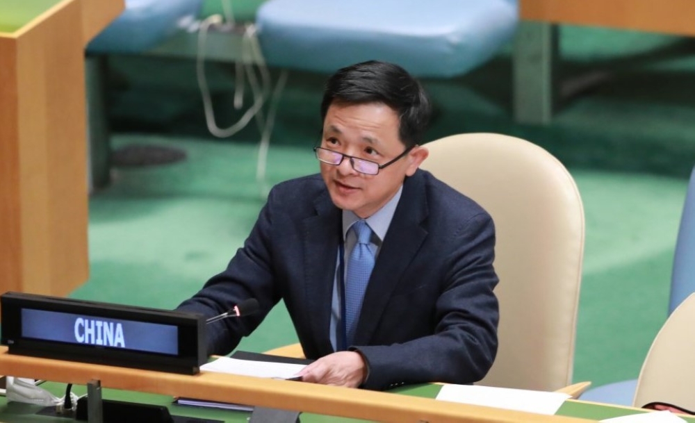 Dai Bing, China&#039;s deputy permanent representative to the United Nations. Internet