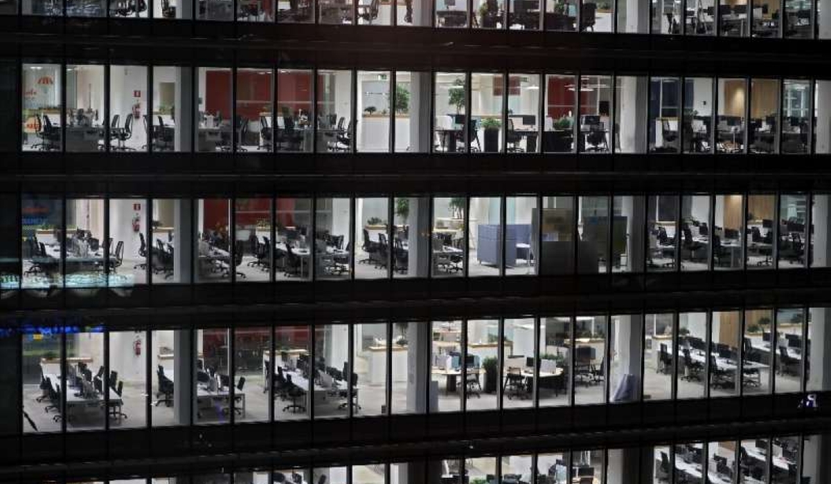 Offices could end up deserted on Fridays if four-day work weeks become the norm. Photo: AFP