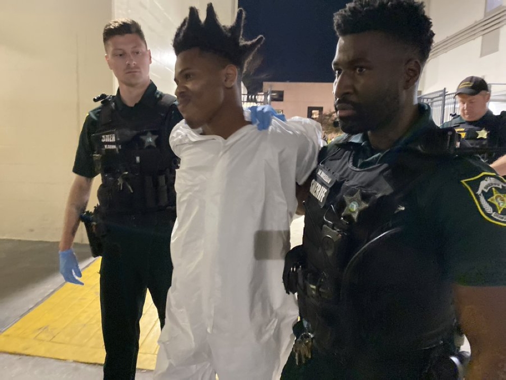 Keith Melvin Moses, the suspect in a series of shootings today that left three dead was arrested.