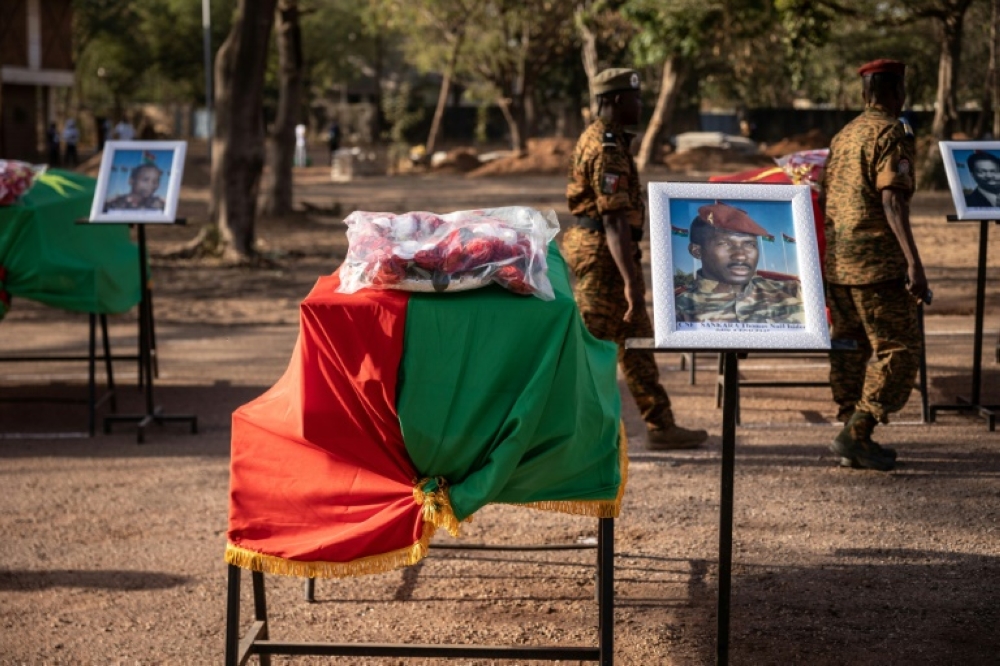 The bodies were initially buried on the outskirts of Ouagadougou and exhumed in 2015 for a legal procedure. Photo: Olympia de Maismont