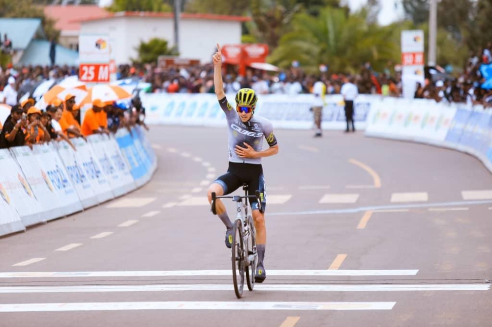 Matteo Badilatti took the solo win on Tour du Rwanda stage 6