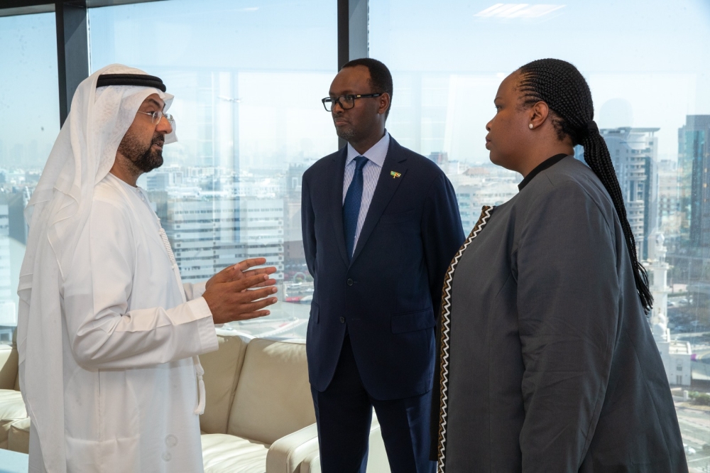 For the final leg of the UAE-Rwanda Business forums and investment roadshow at Dubai Chamber today, over 150 business executives from Rwanda and Dubai explored Rwanda&#039;s friendly business environment. Courtesy photos