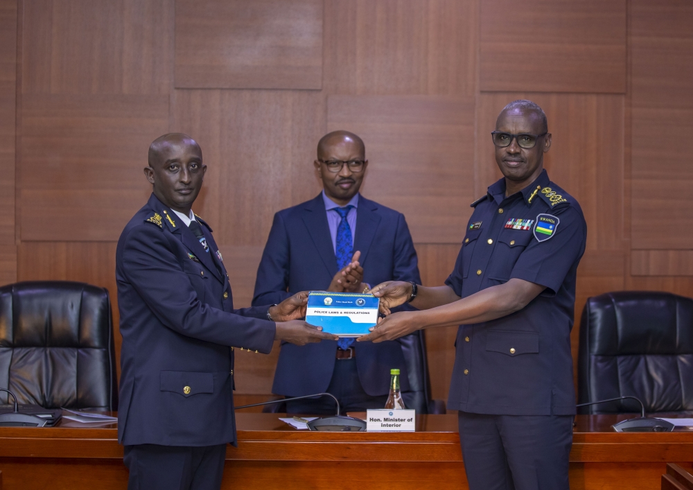 The Inspector General of Police (IGP) Felix Namuhoranye officially assumed office on Friday, February 24. Courtesy