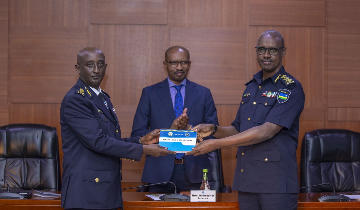 The Inspector General of Police (IGP) Felix Namuhoranye officially assumed office on Friday, February 24. Courtesy