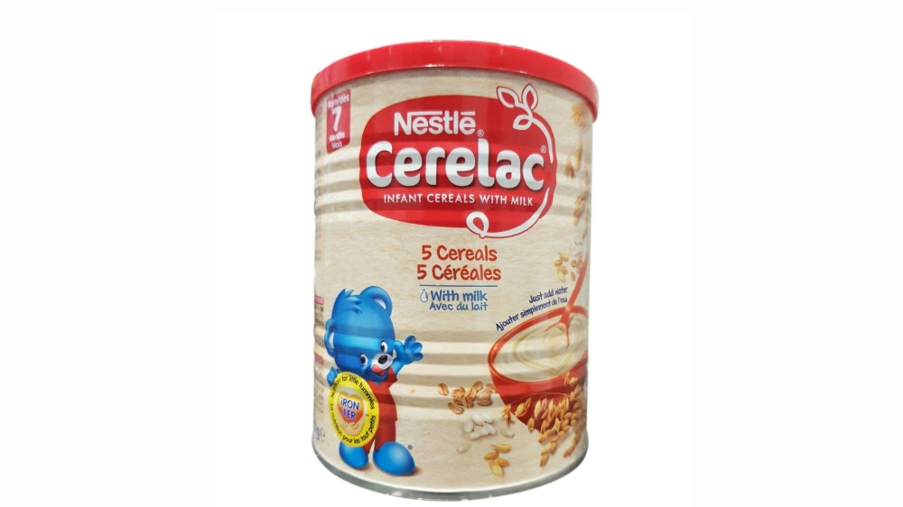 Cerelac (Infant cereals with Milk) 400 g. Rwanda Food and Drugs Authority has banned imports and sales of seven Cerelac products that ended up on local supermarket shelves despite having “non-complete label requirements. Photo by Amazon