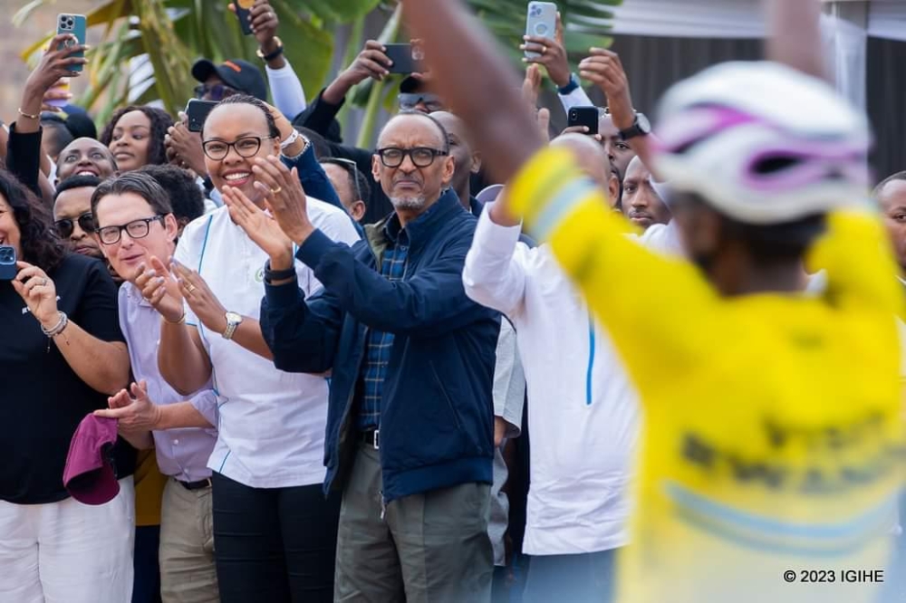 President Paul Kagame attended the final event of Tour du Rwanda 2023 edition President Paul Kagame attended the final event of Tour du Rwanda 2023 edition