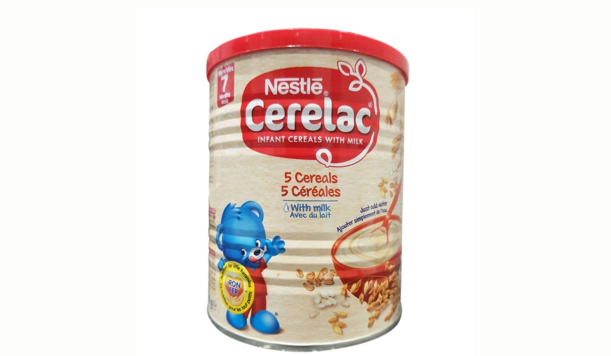 Cerelac (Infant cereals with Milk) 400 g. Rwanda Food and Drugs Authority has banned imports and sales of seven Cerelac products that ended up on local supermarket shelves despite having “non-complete label requirements. Photo by Amazon