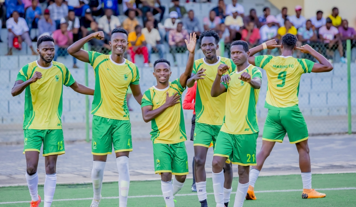 Marines FC shock archrivals Etincelles FC with a comfortable 3-1 victory in an epic Peace Cup round of 16 encounter at the Umuganda Stadium on Wednesday. Courtesy
