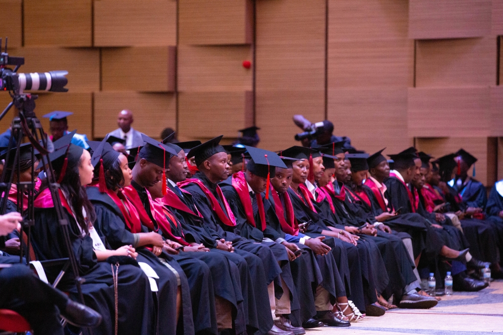 Some of the University of Kigali graduates. All photos by Dan Kwizera