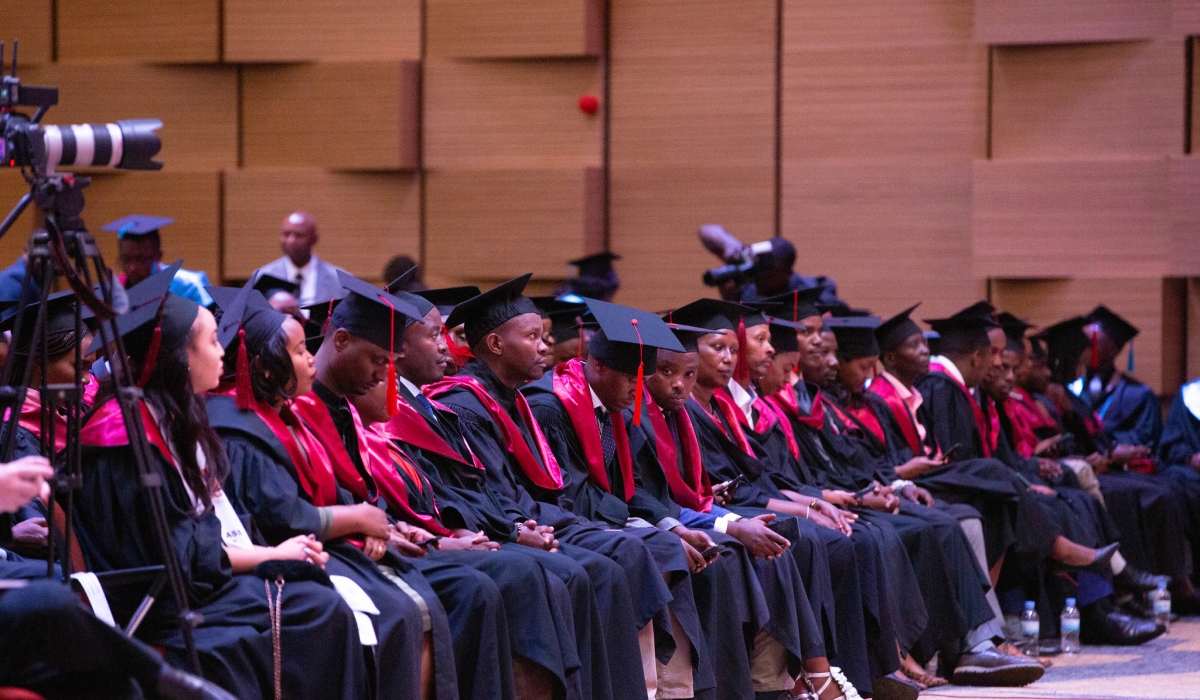 Some of the University of Kigali graduates. All photos by Dan Kwizera