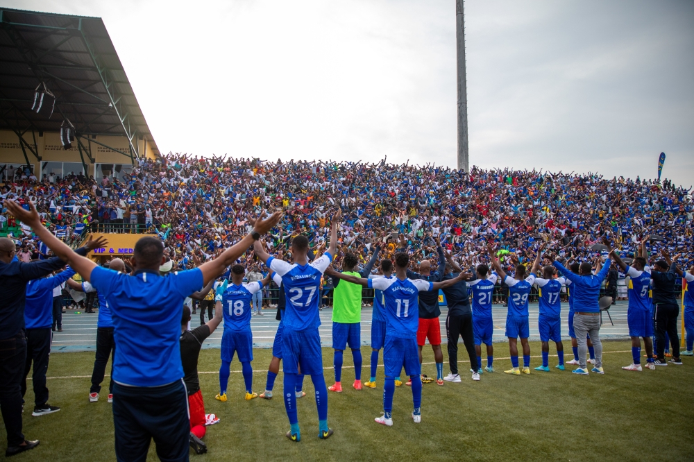 Rayon Sports president Jean Fidèle Uwayezu, today, told the media that the Blues have pulled out of the 2023 Peace Cup competition  on Wednesday, March 8. PHOTO by Olivier Mugwiza