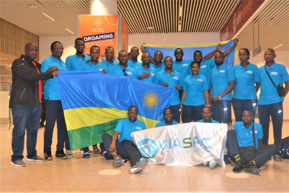 Water and Energy and Sanitation Corporation (WASAC) in men Volleyball.