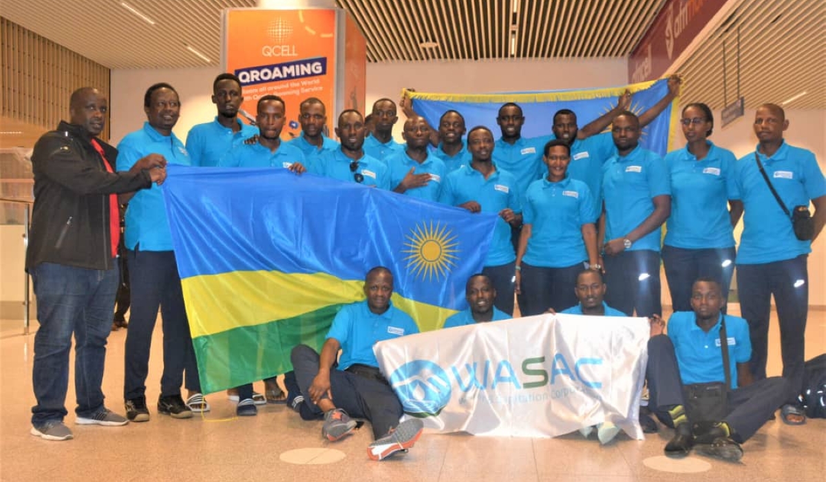 Water and Energy and Sanitation Corporation (WASAC) in men Volleyball.