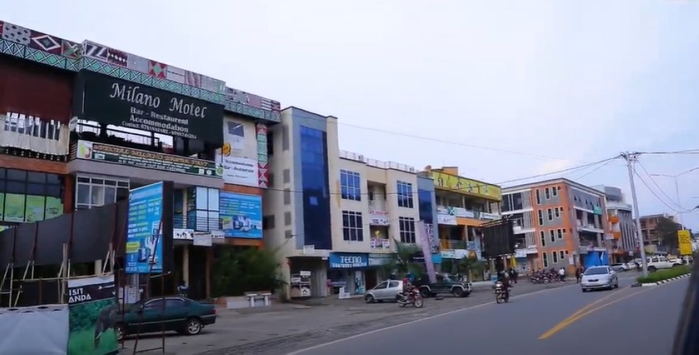 A newly revamped segment of Musanze City
