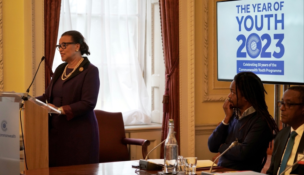 The Commonwealth Secretary-General, Patricia Scotland