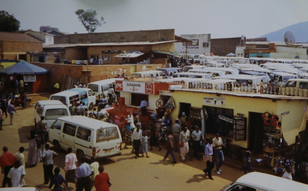 A view of the former Kigali City&#039;s taxi park in Nyarugenge. File