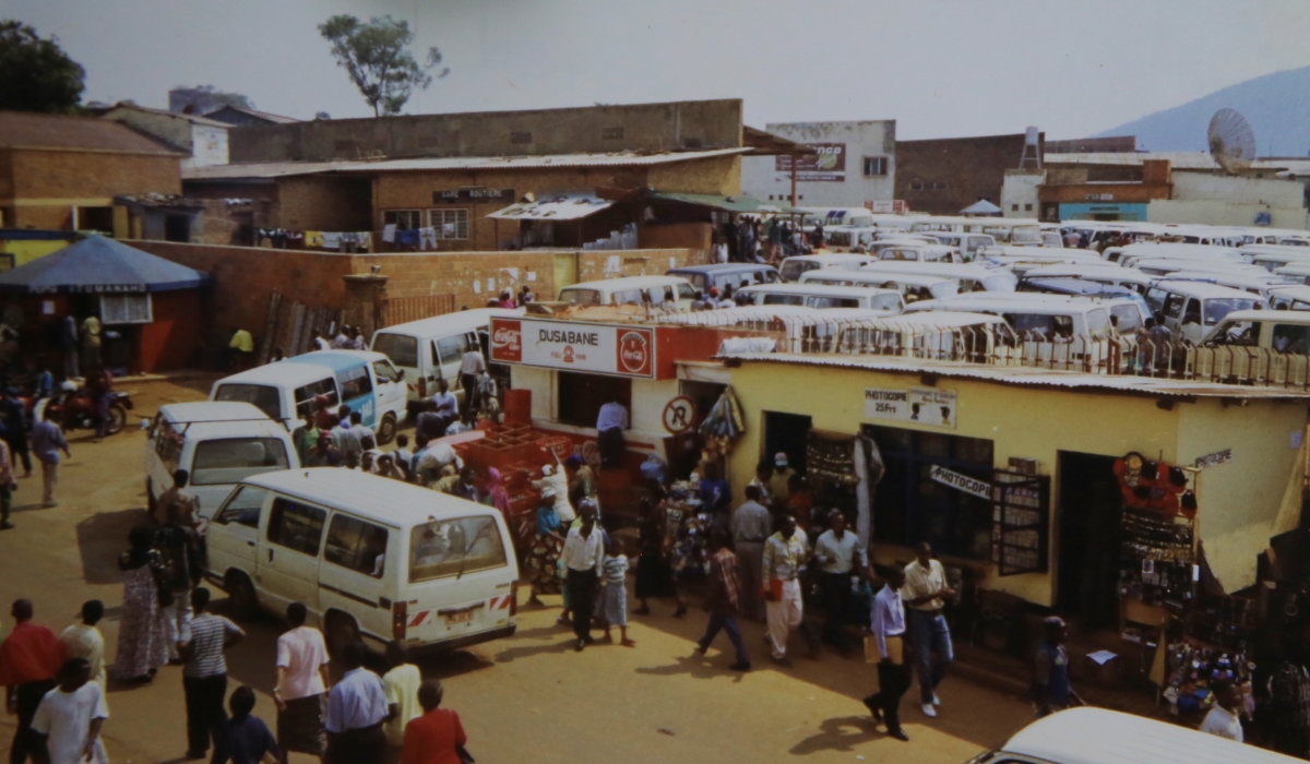 A view of the former Kigali City&#039;s taxi park in Nyarugenge. File