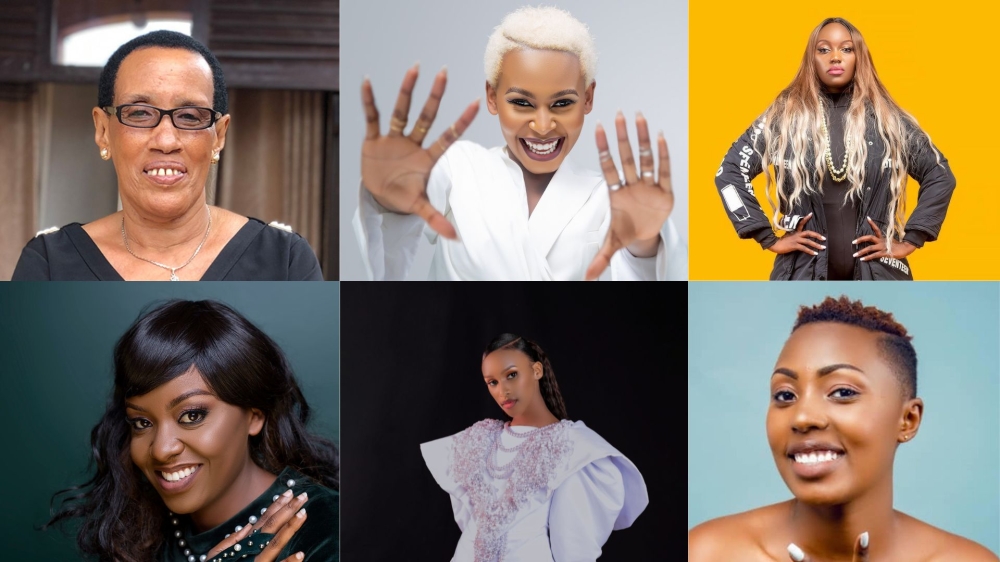 Female artistes who spoke to The New Times