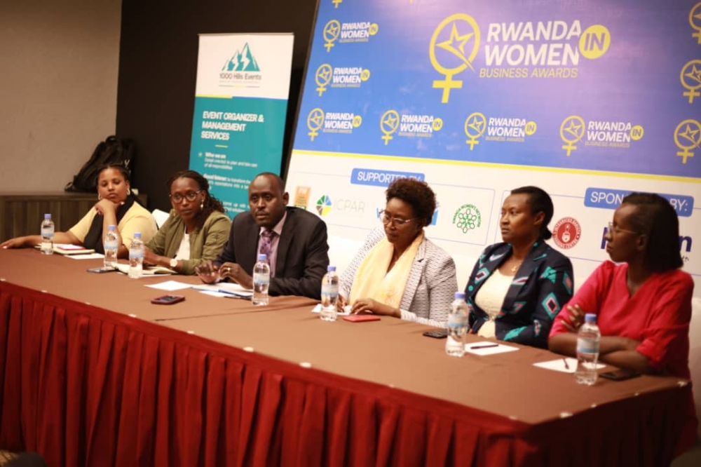 Thousand Hills Events Ltd Manager Nathan Ntaganzwa speaks about an event dubbed “Rwanda Women in Business Awards (RWIBA) 2023,” scheduled to take place at Kigali Marriott Hotel on Friday, March 24.