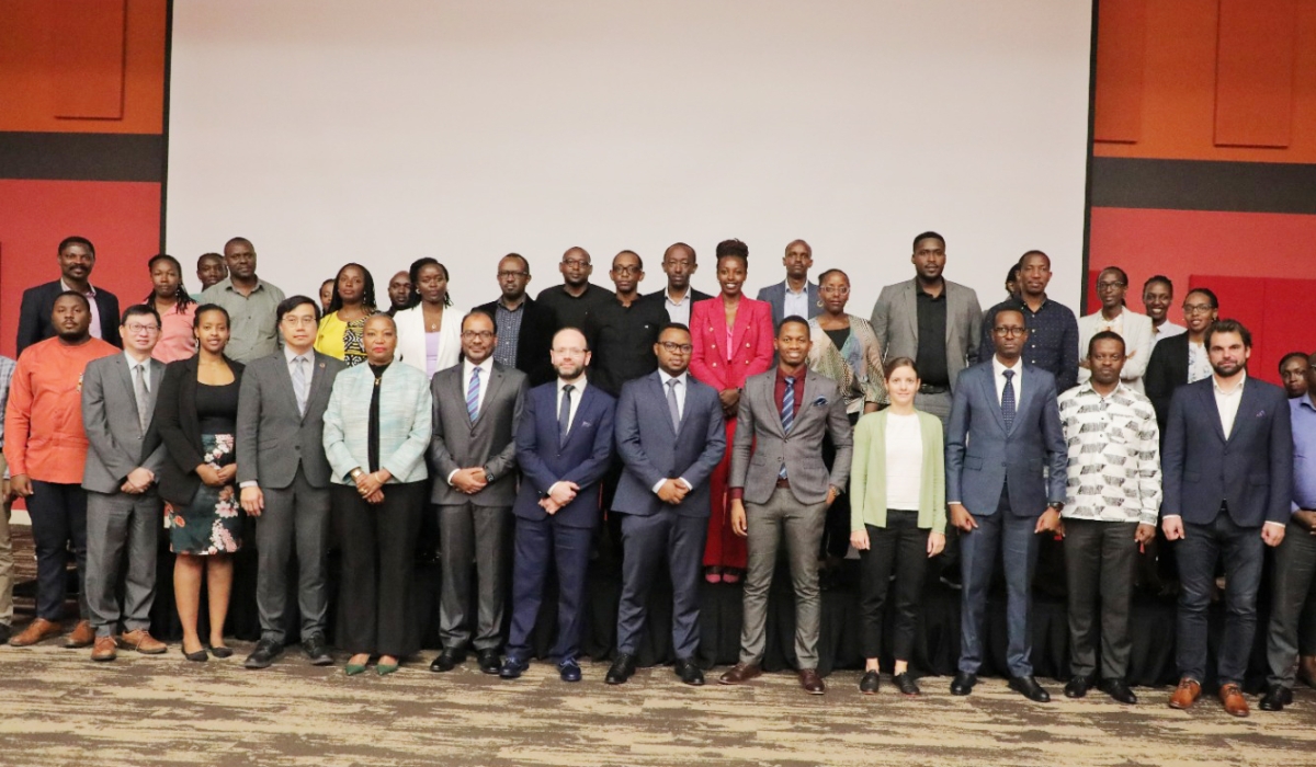 Workshop participants pose for a photo after the opening session on March 22 at KCC. Courtesy photos