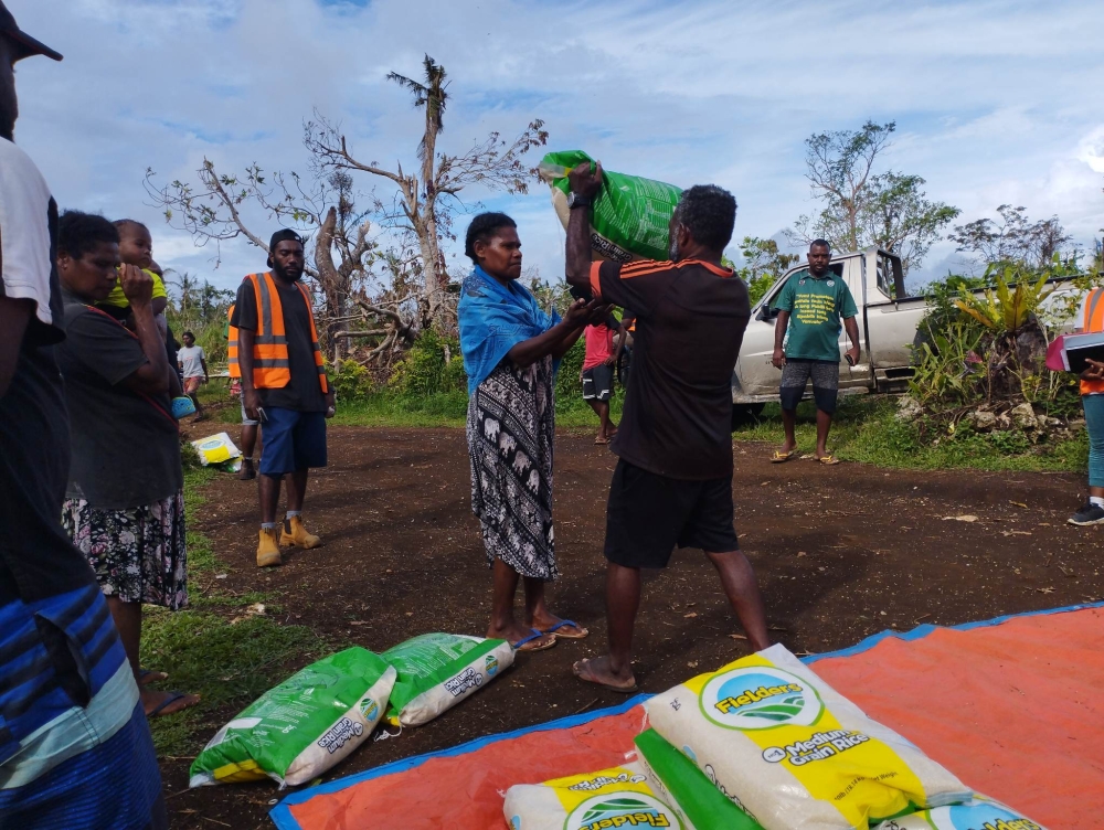 Disaster response to communities in Vanuatu following dual Cyclones Kevin and Judy - Photo by NDMO