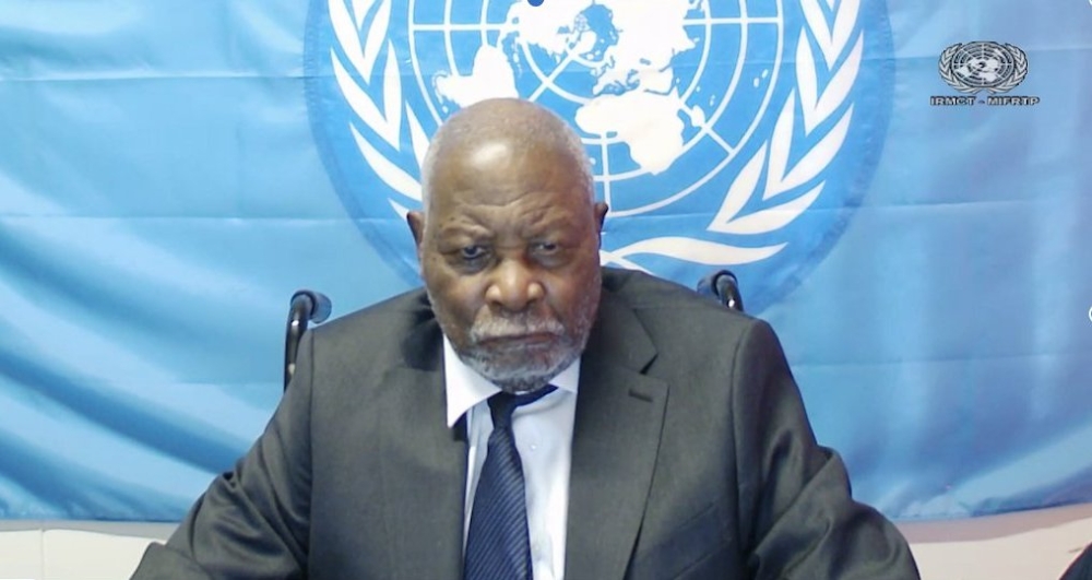 Genocide suspect Felicien Kabuga at the International Residual Mechanism for Criminal Tribunals. Internet 