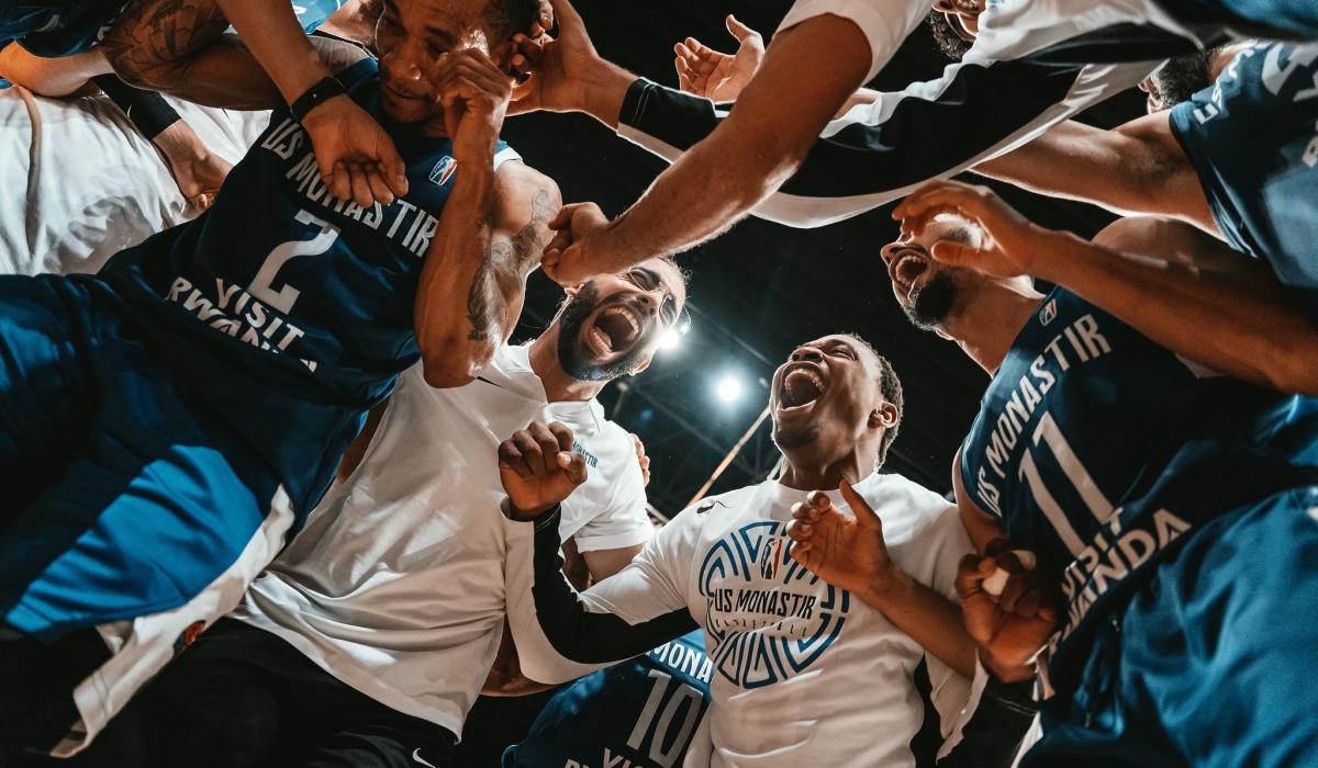 US Monastir players before the competition. With Monastir out of BAL and Zamalek not participating in the 2023 season, the BAL will crown a new champion in May.