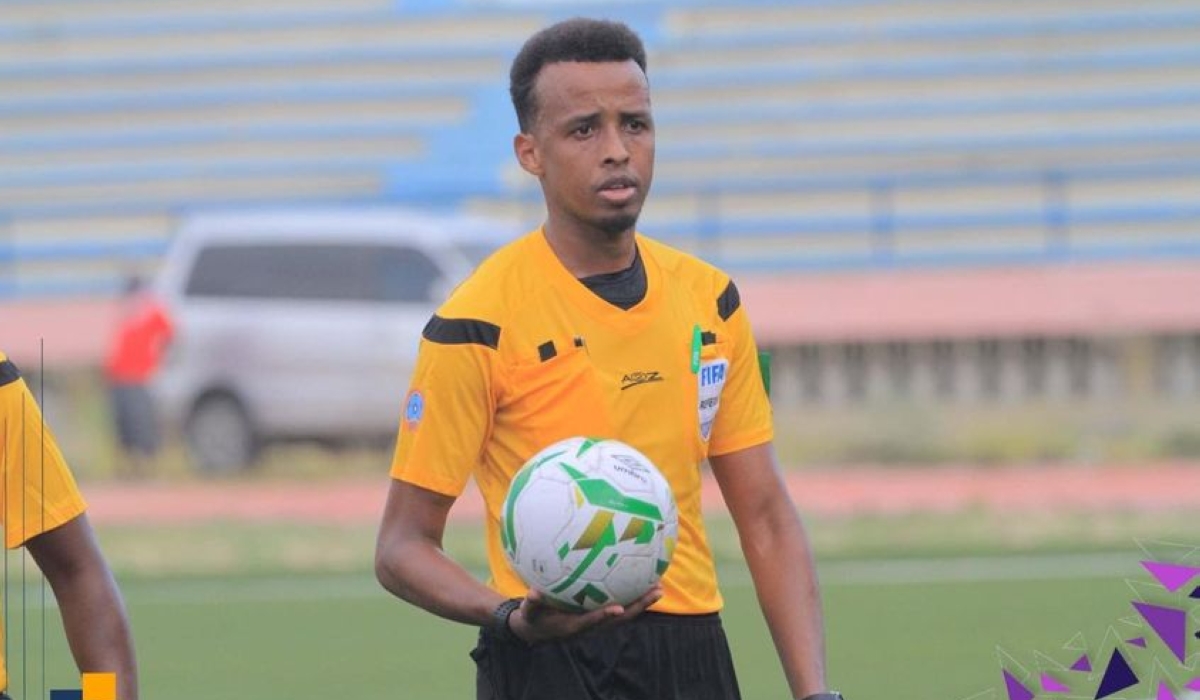 Somalian referee Omar Abdulkadir Artan