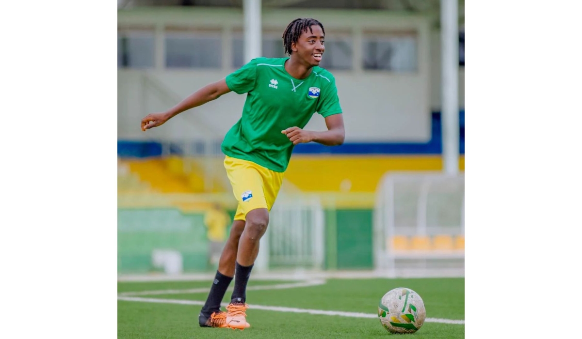 Amavubi forward Hakim Sabaho on Friday returned to his club Lille in France. Courtesy