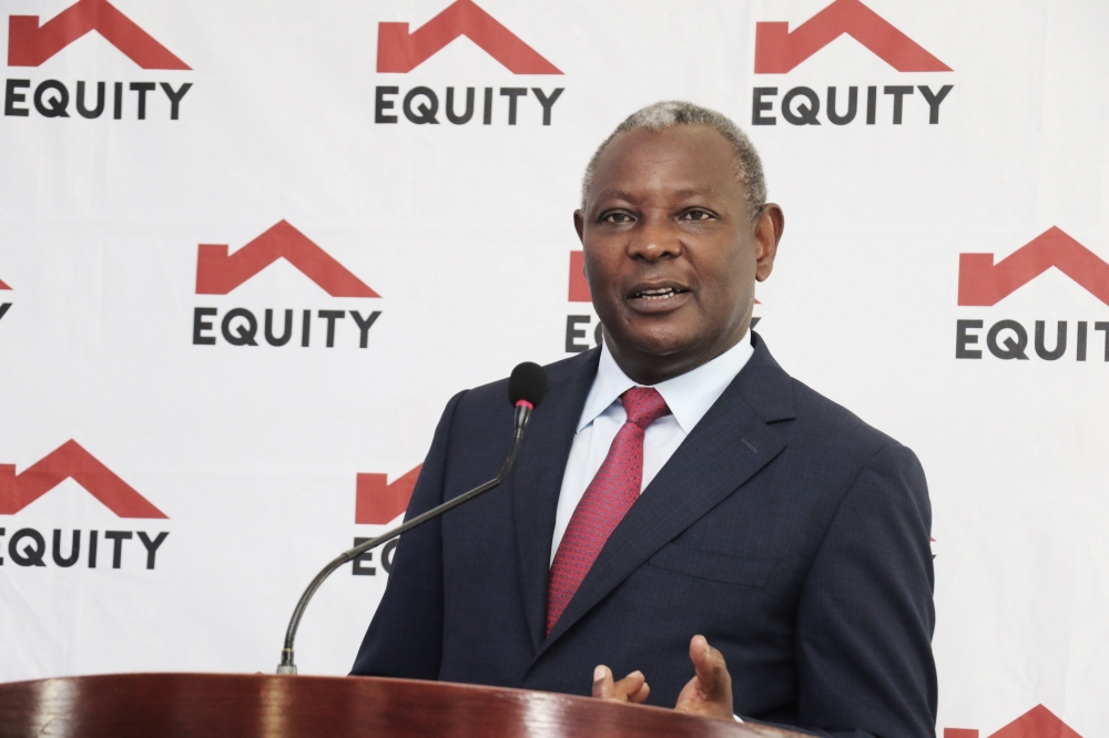 Equity Group Managing Director and Chief Executive Officer, Dr James Mwangi.