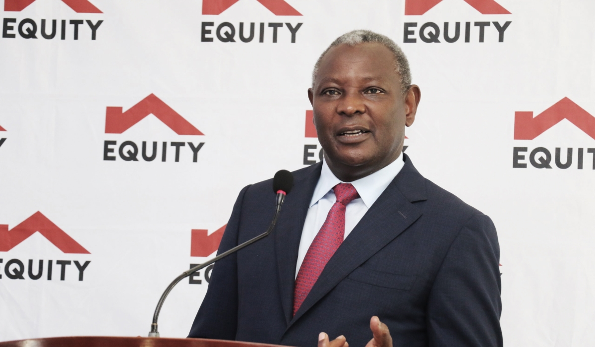 Equity Group Managing Director and Chief Executive Officer, Dr James Mwangi.