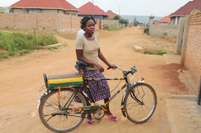 In Bugesera, you are not considered woman enough if you cannot ride a bicycle. Photos by Craish Bahizi