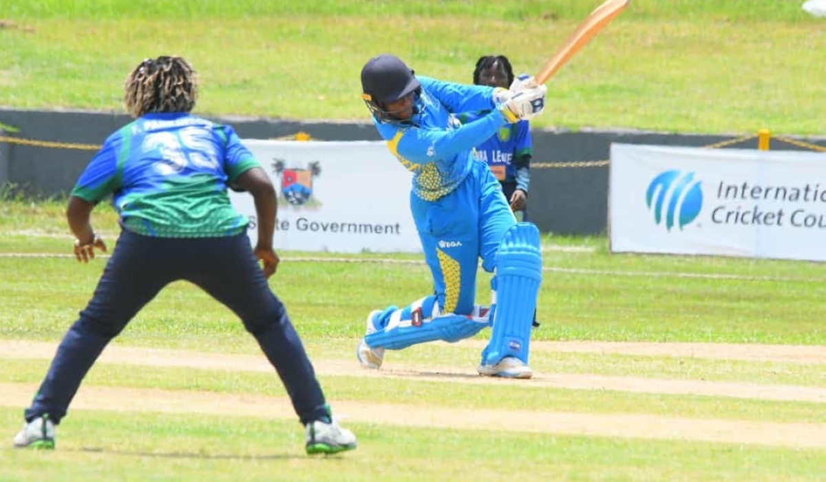 Rwanda defeated a much-improved Sierra Leone team by 5 wickets to record their second win of the tournament. Courtesy 