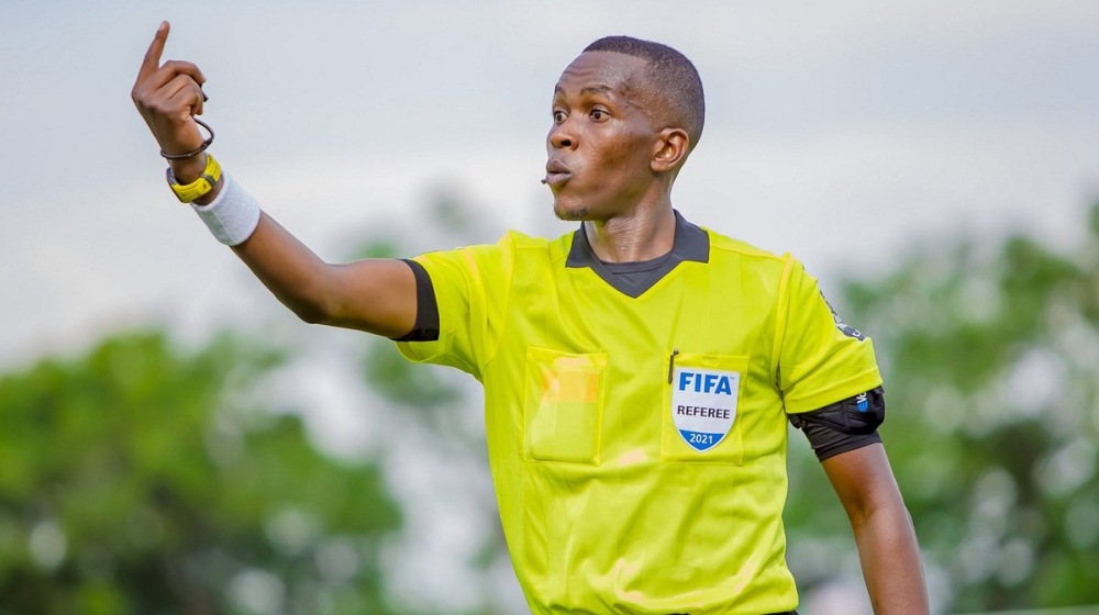 Rwandan international referee Samuel Uwikunda will officiate at Zamalek and Al-Merrikh game on Friday, March 31. Courtesy