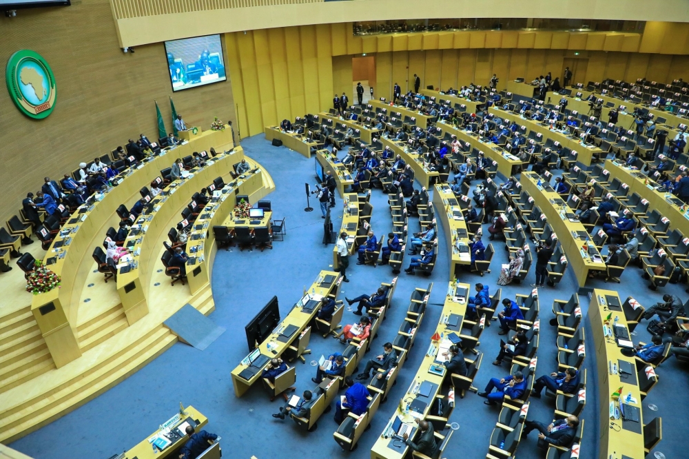 The African Union (AU) during its annual ordinary meetings from February  27, in Addis Ababa, Ethiopia. Courtesy
