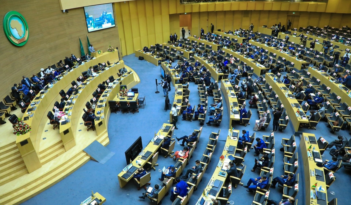 The African Union (AU) during its annual ordinary meetings from February  27, in Addis Ababa, Ethiopia. Courtesy