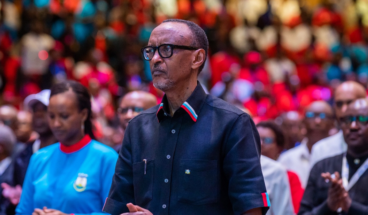 President Kagame. Photo by Olivier Mugwiza