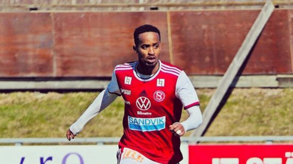 Midfielder Yannick Mukunzi on Sunday played his first competitive game for Sandvikens IF since he sustained a career-threatening knee injury on October 23, 2021.
