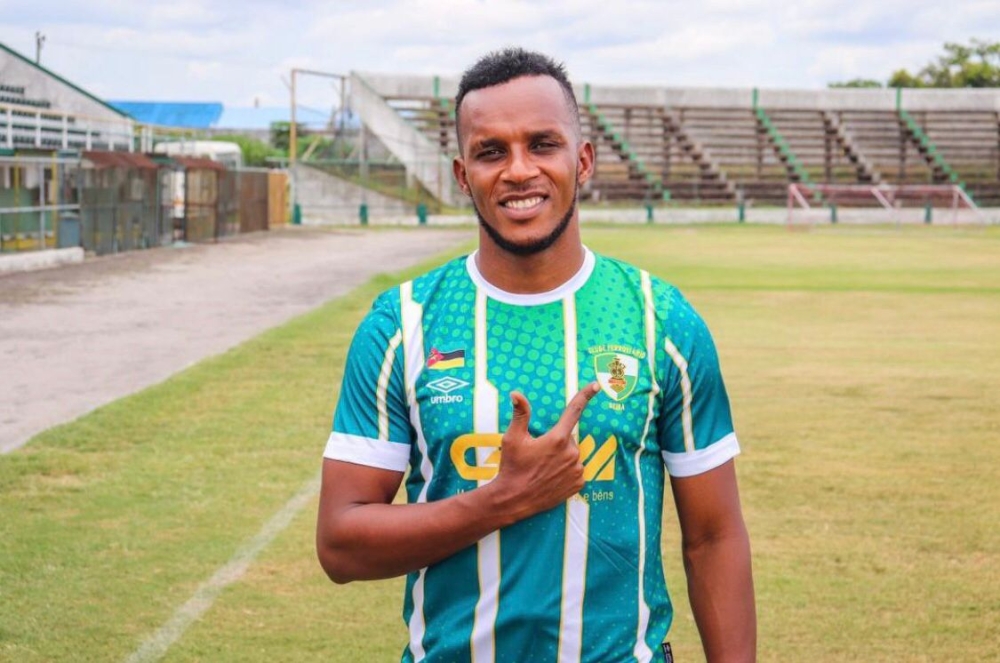 Rwandan midfielder Patrick Sibomana opened his goal account at Mozambican side Club Ferroviario Beira against Desportiva de Sofala 1-0. Courtesy