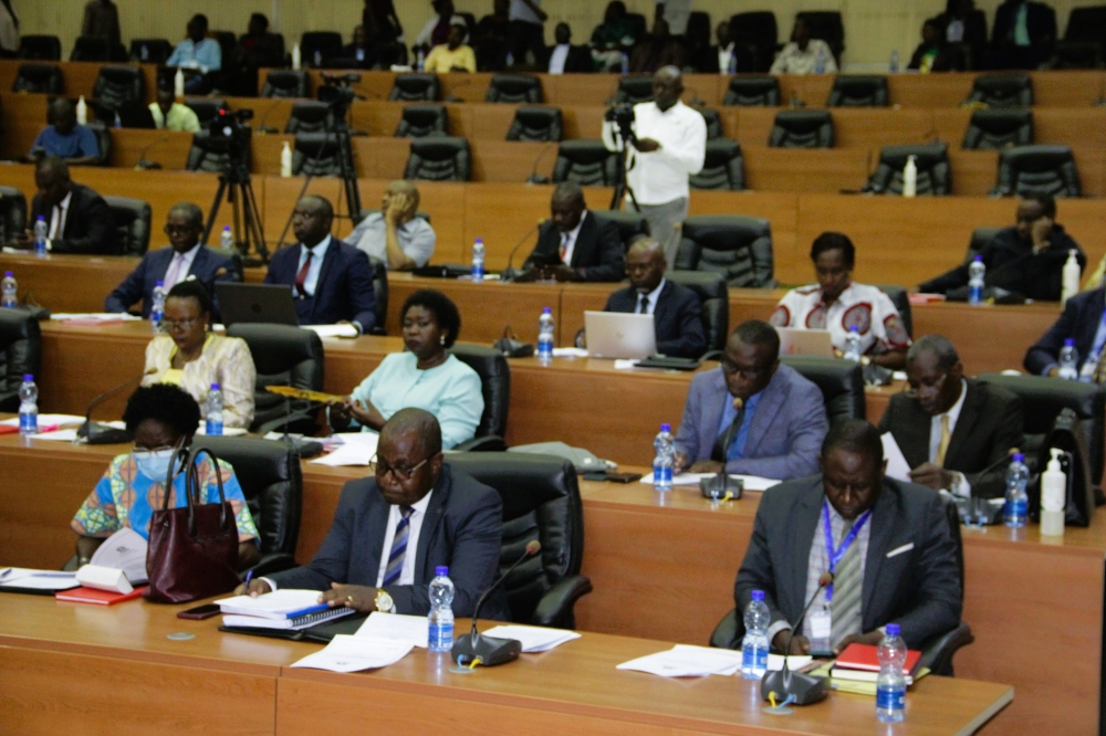 Members of the East African Legislative Assembly (EALA) during a session in Bujumbura, Burundi on April 5,2023. Courtesy