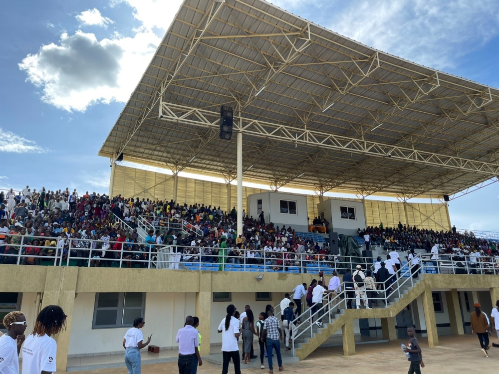 Young people turned up in large numbers.