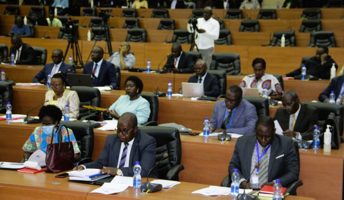 Members of the East African Legislative Assembly (EALA) during a session in Bujumbura, Burundi on April 5,2023. Courtesy