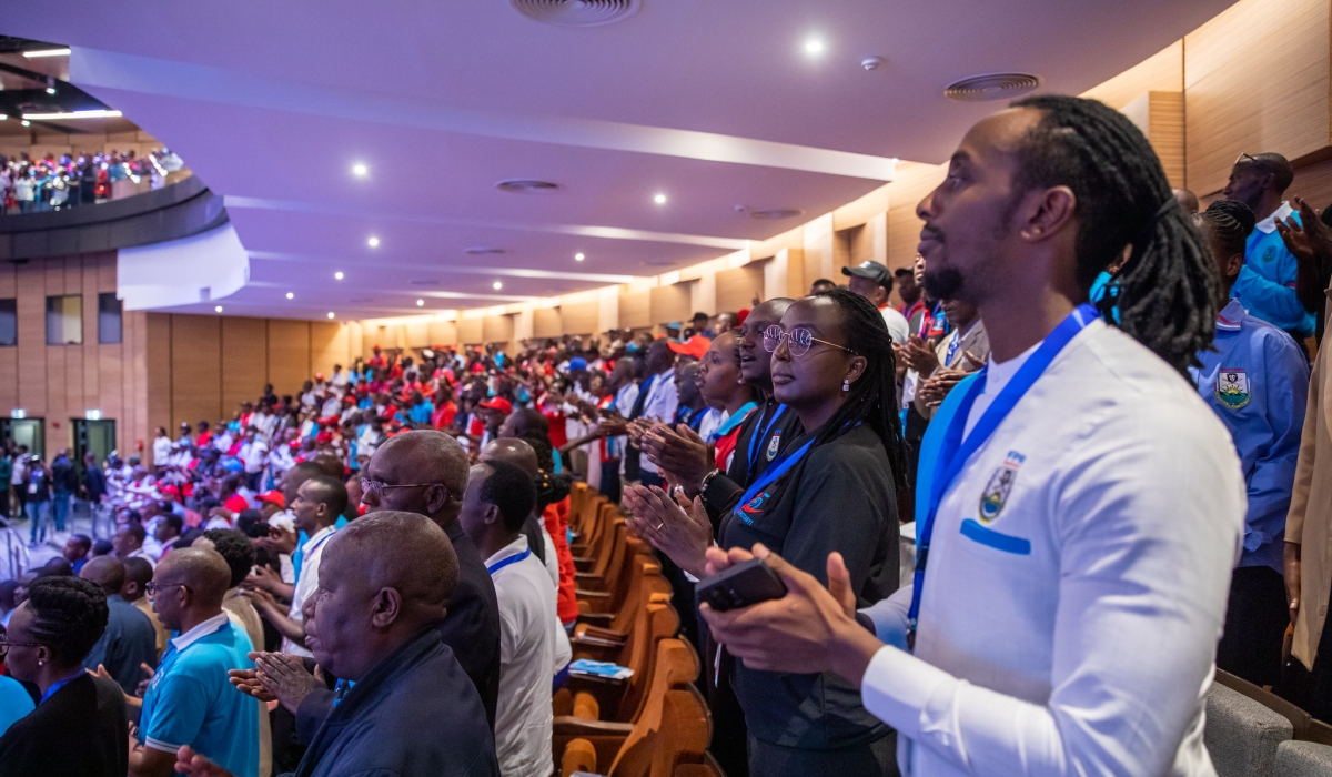 RPF-Inkotanyi members during the congress that took place in the context of celebrating the ruling party’s 35th anniversary on April 2.
  REFLECTION
Joseph Rwagatare
   Photo by Olivier Mugwiza