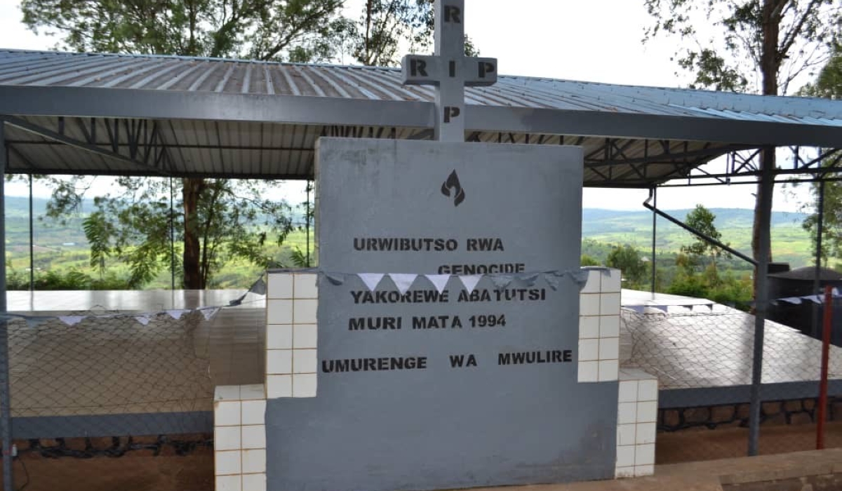 Mwulire Genocide Memorial site in Rwamagana District. According to the Mayor, Genocide memorials in Rwamagana district are set to be reduced from 11 to six after merging. Courtesy