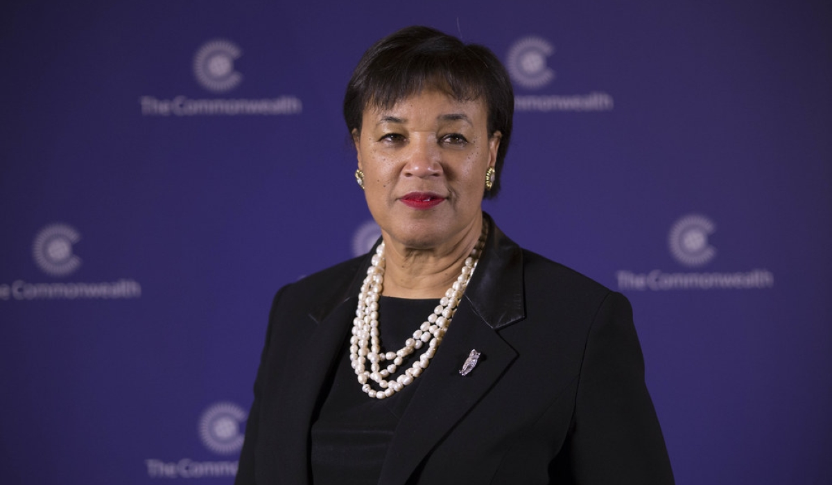 The Commonwealth Secretary-General Patricia Scotland . Courtesy