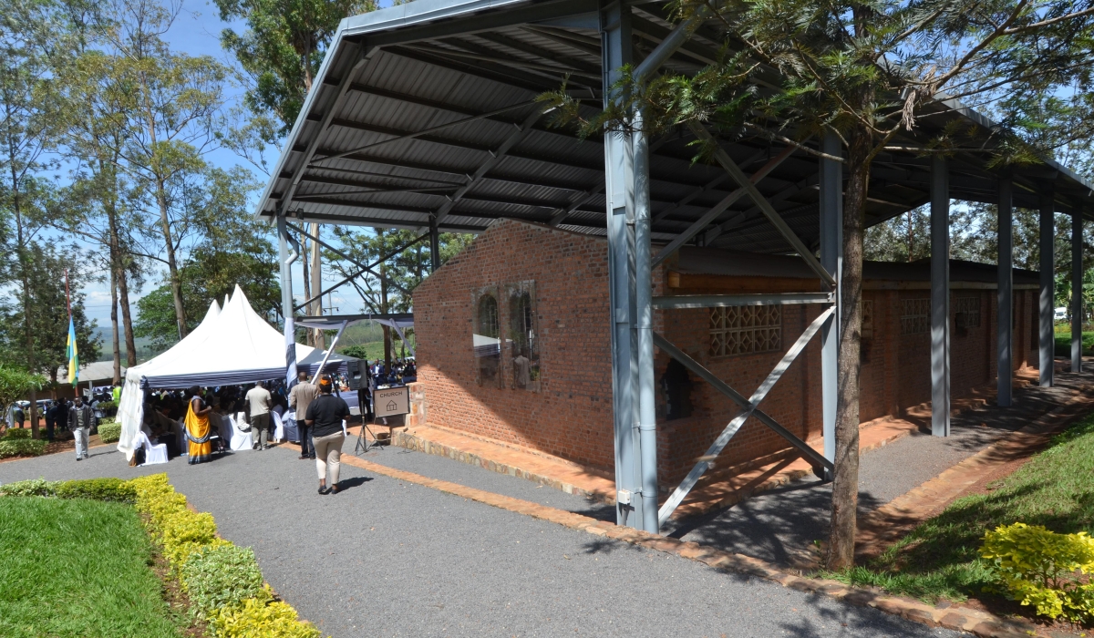 A view of Ntarama Genocide Memorial site which is the former Catholic church in Bugesera District. Thousands of Tutsi were killed inside the the church during the Genocide Against the Tutsi. Sam Ngendahimana