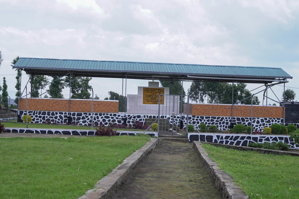 Bigogwe memorial site in Rubavu District. Bodies have been temporarily moved to Nyundo memorial site to pave way for the renovation and expansion of Bigogwe memorial site. Dan Nsengiyumva