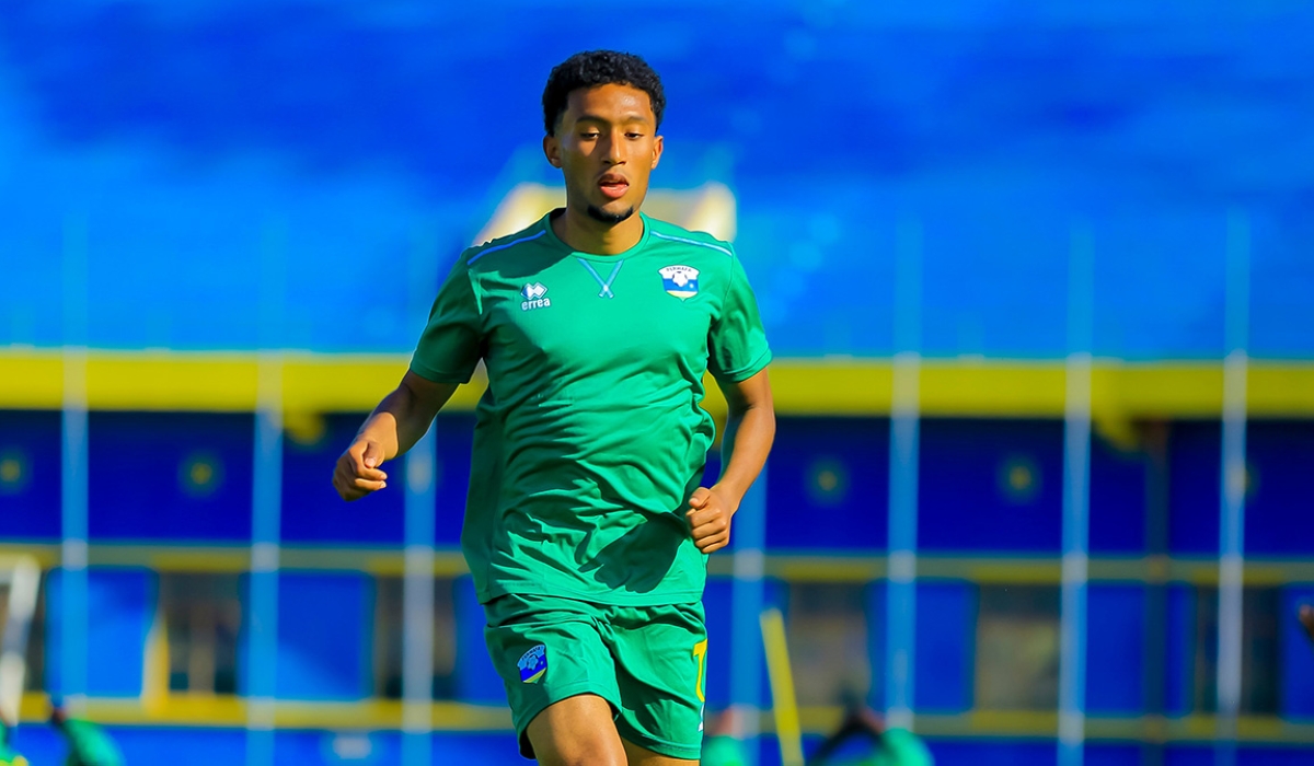 National football team&#039;s Samuel Gueulette, a 22-year-old football player. File