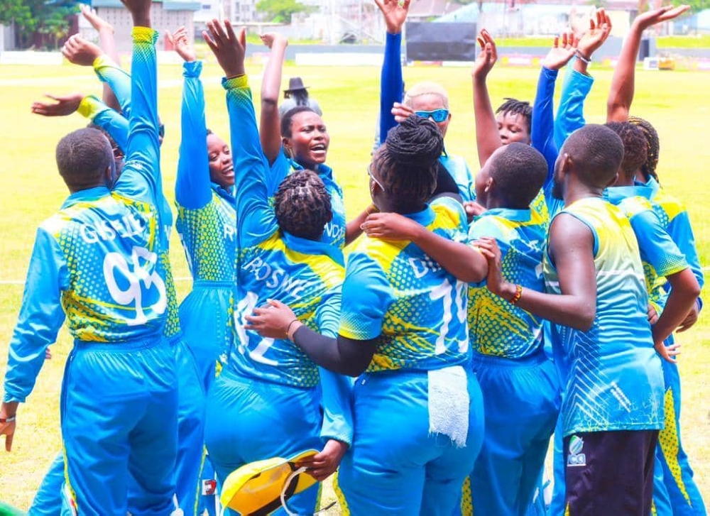 Rwanda women’s cricket team face host Uganda in the opening match of the 2023 Victoria Series Tournament. Courtesy 