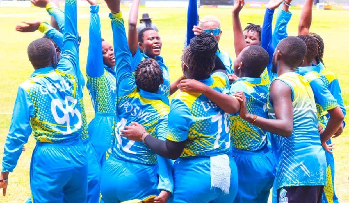 Rwanda women’s cricket team face host Uganda in the opening match of the 2023 Victoria Series Tournament. Courtesy 